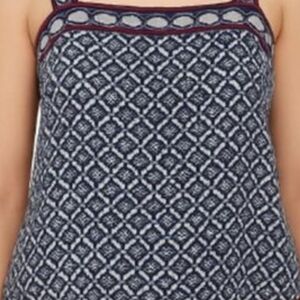 White House Black Market Black/Red/White Cami Sleeveless Top - SZL